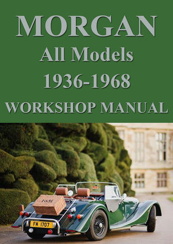 MORGAN  Four/4 & Plus/4 1936-1968 Workshop Manual | PDF Download