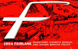 Ford Fairlane 1964 Owners Manual - FREE
