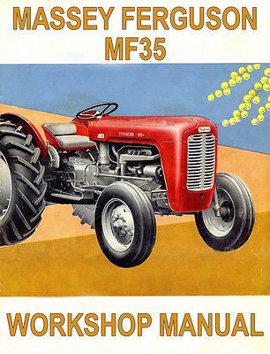 MASSEY FERGUSON MF35 Factory Tractor Workshop Manual | PDF Download  | carmanualsdirect