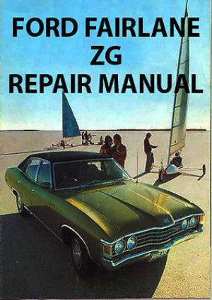 FORD Fairlane Custom and Fairlane 500 ZG Series 1973-1976 Workshop Manual | carmanualsdirect