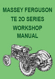 Massey Ferguson TE-A20 | Massey Ferguson TE-C20 | Massey Ferguson TE-D20 | Massey Ferguson TE-E20 | Massey Ferguson TE-F20 | Massey Ferguson TE-H20 | Factory Tractor Workshop Manual | PDF Download | carmanualsdirect