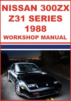 NISSAN 300 ZX Z31 Series 1988 Factory Workshop Manual | PDF Download | carmanualsdirect