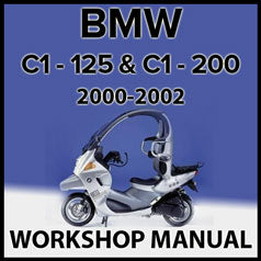 BMW - C1 125 - C1 200 - 2000-2002 - Comprehensive Factory Workshop Manual - PDF Download | carmanualsdirect
