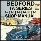 Bedford TA Model A2 20/25CWT, Model A3 - 3 Ton, Model A4 - 4 Ton, Model A4SS - 8 Ton Articulated, Model A5 - 5 Ton Workshop Manual | carmanualsdirect