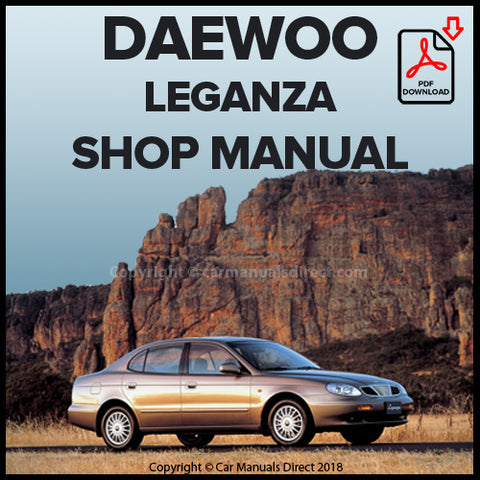 DAEWOO 1997-2002 Leganza  Factory Workshop Manual | PDF Download.  | carmanualsdirect