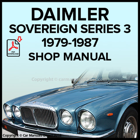 DAIMLER Sovereign Series 3 1979-1987 Factory Workshop Manual | PDF Download | carmanualsdirect