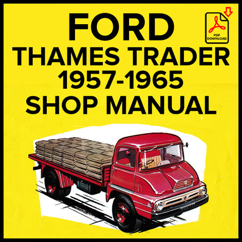 FORD Thames Trader 1957-1965 Factory Workshop Manual | PDF Download | carmanualsdirect