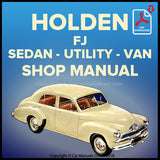 HOLDEN FJ Sedan, Panel Van and Utility 1953-1956 Factory Workshop Manual | carmanualsdirect