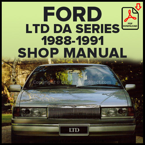 FORD DA LTD 1988-1991 Comprehensive Workshop Manual | PDF Download | carmanualsdirect