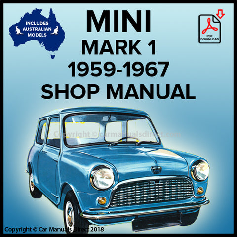 Austin, Morris, Mini Mark 1, Mini 850, Mini 998 Deluxe, Mini 998 Mini Matic, Mini 1100 Workshop Manual | carmanualsdirect | Austin | Morris | Mini Mark 1 | Mini 850 | Mini 998 Deluxe | Mini 998 Mini Matic | Mini 1100 | Shop Manual | Workshop Manual | carmanualsdirect