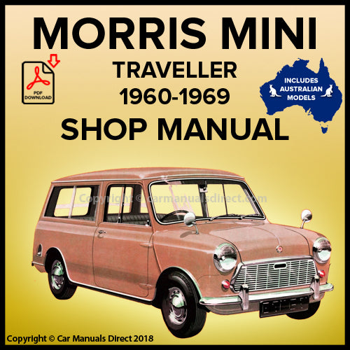Morris MINI Traveller 1960-1969 Factory Workshop Manual | PDF Download | carmanualsdirect