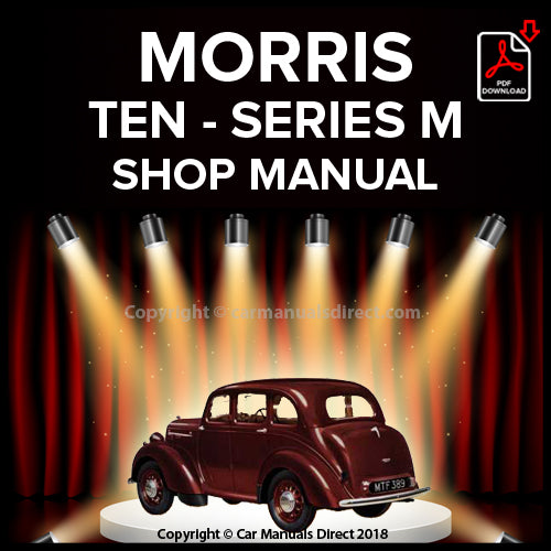 MORRIS Ten Series M 1938-1948 Factory Workshop Manual | PDF Download | carmanualsdirect