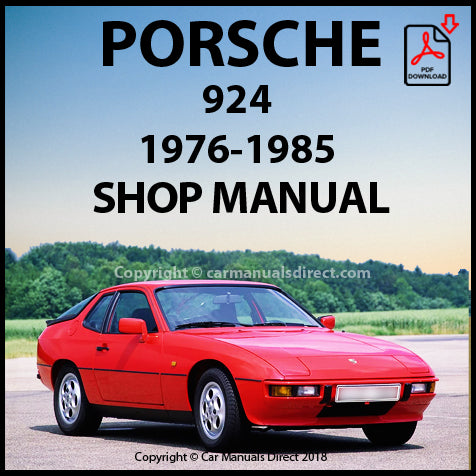 PORSCHE 924 1976-1985 Factory Workshop Manual | PDF Download | carmanualsdirect