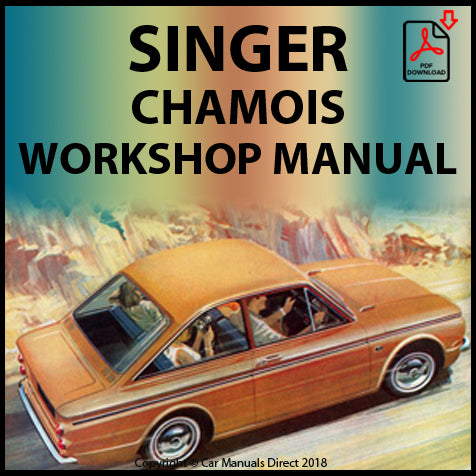 SINGER Chamois Mark 1 and Mark 2 Factory Workshop Manual | PDF Download | carmanualsdirect