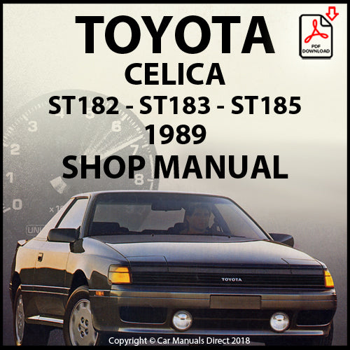 TOYOTA Celica ST182, ST183, ST185 1989 Factory Workshop Manual | PDF Download | carmanualsdirect