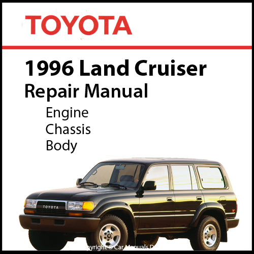 Toyota Land Cruiser FJ80, HZJ80, HDJ80 Series 1996 Factory Workshop Manual | PDF Download | carmanualsdirect