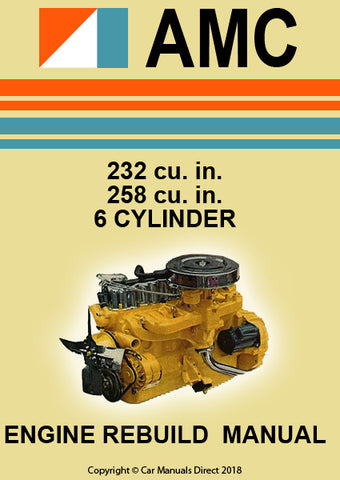 FORD 223 CID 6 Cylinder Engine Rebuild Manual | carmanualsdirect – Car ...