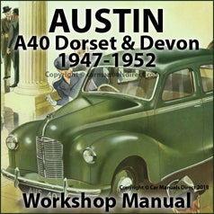 AUSTIN A40 Devon & Dorset 1947-1952 Workshop Manual | carmanualsdirect