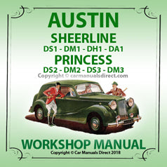 Austin Sheerline DS1-DM1 - Sheerline DH1-DA1 - Princess DS2-DM2 - Princess DS3-DM3 - Workshop Manual | carmanualsdirect