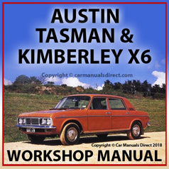 AUSTIN - Tasman - Kimberley - Mark 1 - Mark 2 - 1970-1972 - Factory Workshop Manual | carmanualsdirect