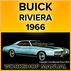 BUICK - Riviera - 1966 - Comprehensive Factory Workshop Manual - PDF Download | carmanualsdirect