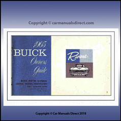 Buick Riviera 1965 Owners Handbook - FREE | PDF Download | carmanualsdirect