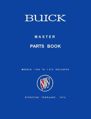 BUICK 1940-1972 Comprehensive Factory Master Spare Parts Catalog | PDF Download | carmanualsdirect