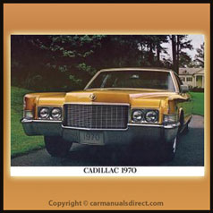 Cadillac 1970 Sales Literature - FREE