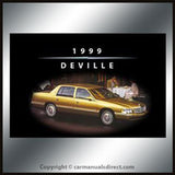 Cadillac Deville 1999 Owners Hand Book - FREE!