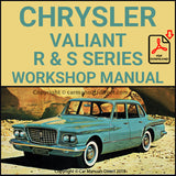 CHRYSLER 1962-63 Valiant R & S Series Workshop & Spare Parts Manual | carmanualsdirect