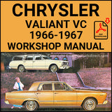 CHRYSLER 1966-1967 Valiant VC Series Workshop & Spare Parts Manual | carmanualsdirect