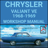 CHRYSLER 1967-1969 Valiant - Regal - VIP VE Series Workshop Manual | carmanualsdirect
