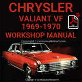 CHRYSLER 1969-1970 Valiant VF and Regal VF Series Workshop Manual | carmanualsdirect