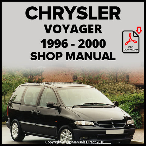 CHRYSLER 1996-2000 Voyager Shop Manual | carmanualsdirect