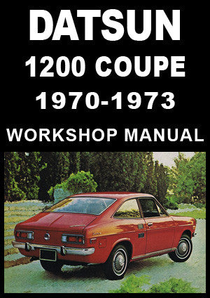 DATSUN 1200 Coupe 1970-1973 Workshop Manual | carmanualsdirect
