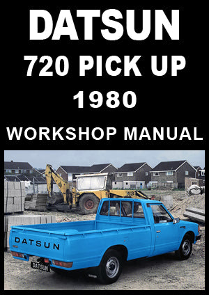 DATSUN 720 Pick Up 1980 Factory Workshop Manual | PDF Download | carmanualsdirect