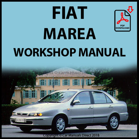 Fiat Marea| Fiat Marea Weekend Estate Factory Workshop Manual | PDF Download | carmanualsdirect