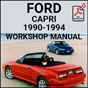 FORD 1990-1994 Capri 1.6 - 1.6 Turbo - XR2 Factory Workshop Manual | PDF Download | carmanualsdirect