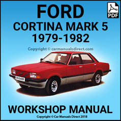 FORD Cortina L - GL - Ghia Mark 5 1979-1982 Factory Workshop Manual | PDF Download | carmanualsdirect