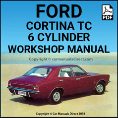 FORD Cortina TC 1971-1973 6 Cylinder Factory Australian Workshop Manual | PDF Download | carmanualsdirect