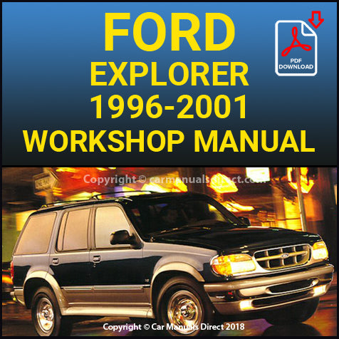 FORD Explorer 1996-2001 Shop Manual | carmanualsdirect