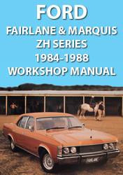 FORD Fairlane and Marquis ZH Series 1976-1979 Workshop Manual | carmanualsdirect