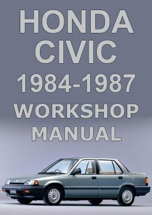 HONDA Civic 1984-1987 Factory Workshop Manual | PDF Download | carmanualsdirect
