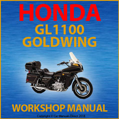 Honda GL1100 Goldwing 1980-1983 Factory Workshop Manual | carmanualsdirect