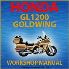 Honda GL1200 Goldwing 1983-1987 Factory Workshop Manual | carmanualsdirect