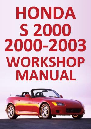 HONDA S2000 Convertible 2000-2003 Factory Workshop Manual | PDF Download | carmanualsdirect