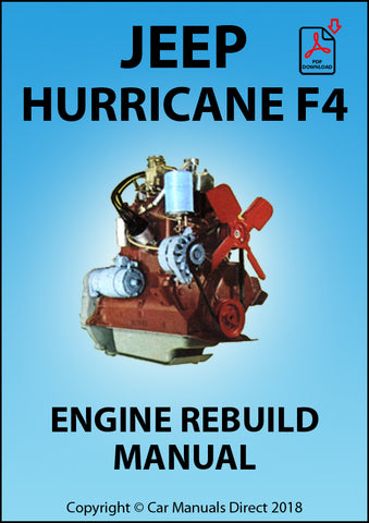 Jeep Hurricane F4 Factory Engine Rebuild Manual | PDF Download | carmanualsdirect