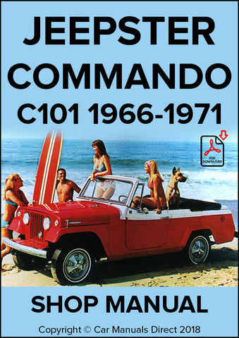 JEEPSTER Commando 1966-1971 Factory Workshop Manual | PDF Download | carmanualsdirect