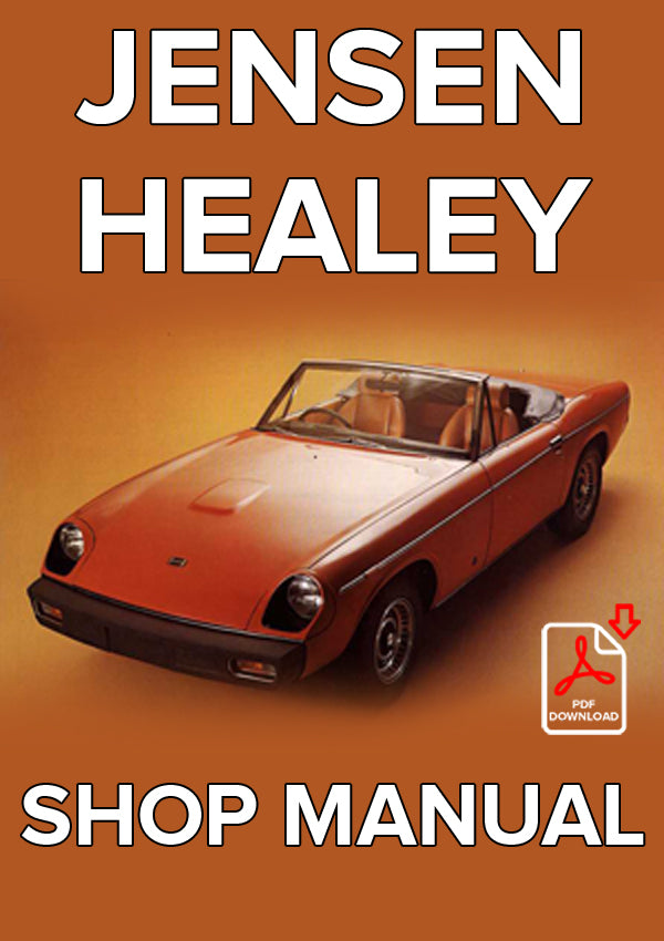 JENSEN Healey 1972-1975 Factory Workshop Manual | PDF Download | carmanualsdirect