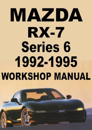 MAZDA RX7 Series 6 1992-1995 Factory Workshop Manual | PDF Download | carmanualsdirect